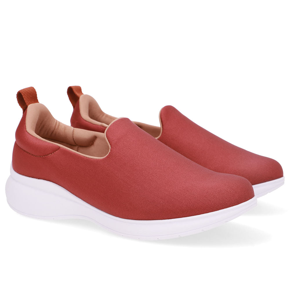 Tênis Slip On Tecido