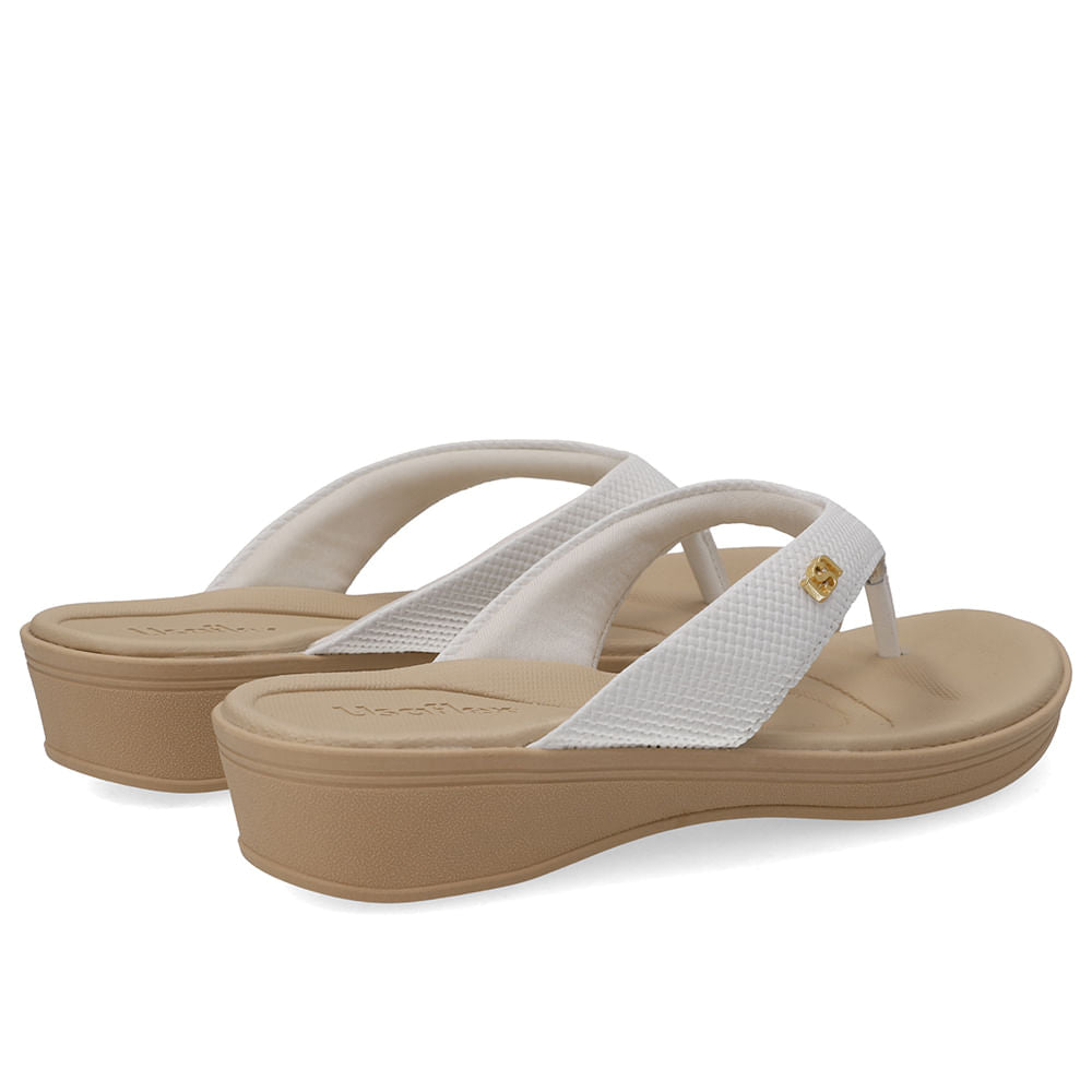 Chinelo Salto Plataforma Couro
