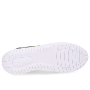 Tênis Slip On Tricot Cadarço Strass