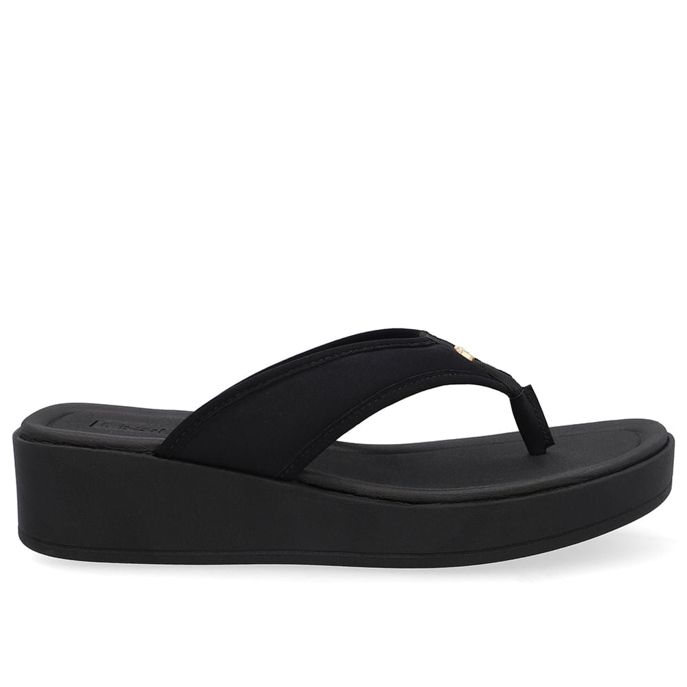 Chinelo Salto Plataforma Tecido