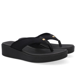 Chinelo Salto Plataforma Tecido