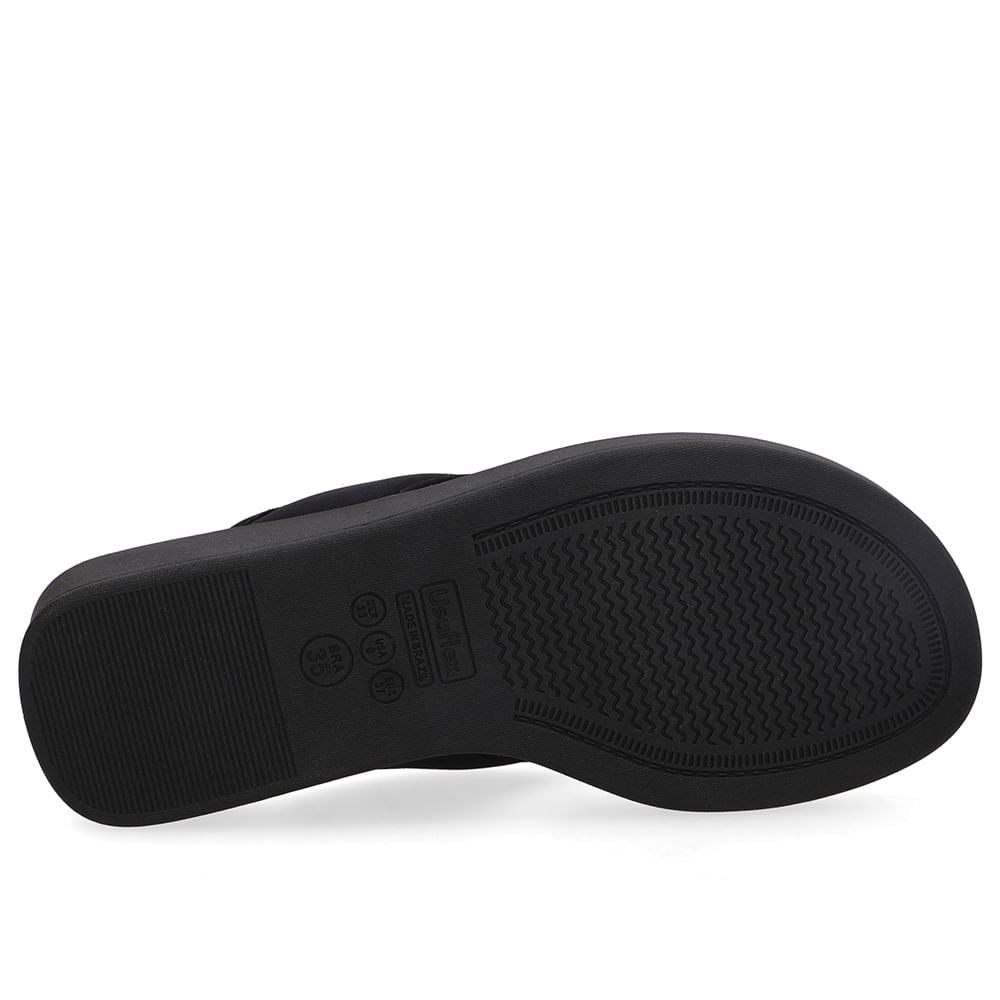Chinelo Salto Plataforma Tecido