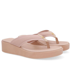 Chinelo Salto Plataforma Tecido