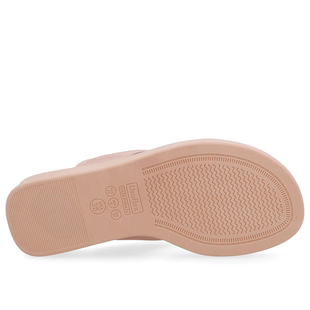 Chinelo Salto Plataforma Tecido
