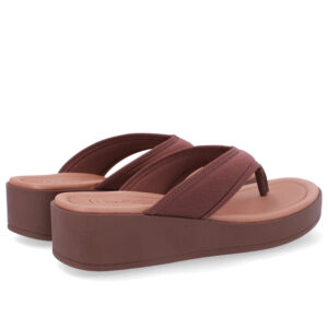 Chinelo Salto Plataforma Tecido
