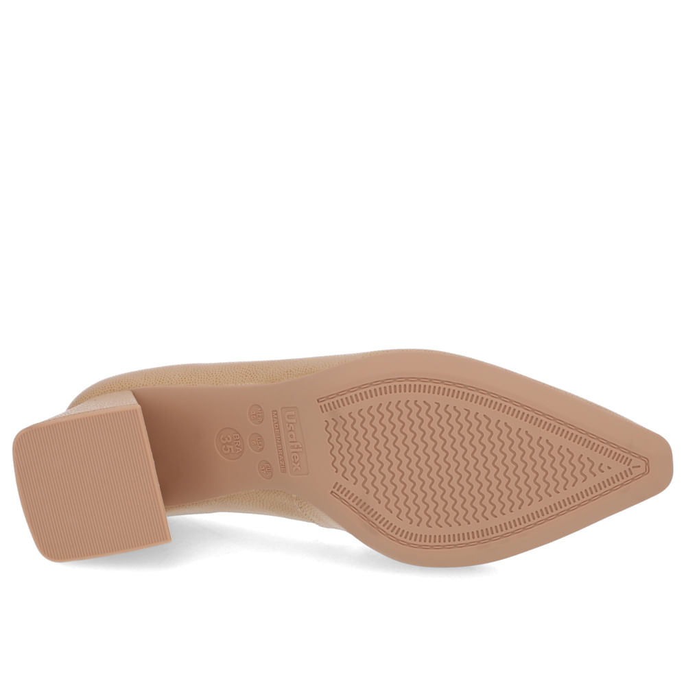 Scarpin Couro Arraia Bico Fino