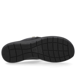 Chinelo Plataforma Couro