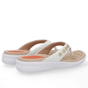 Chinelo Plataforma Couro