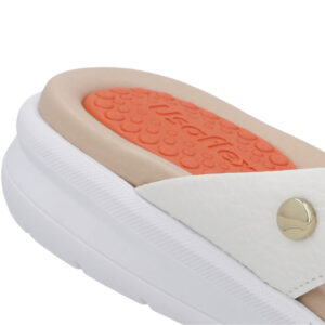 Chinelo Plataforma Couro
