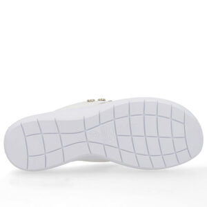Chinelo Plataforma Couro