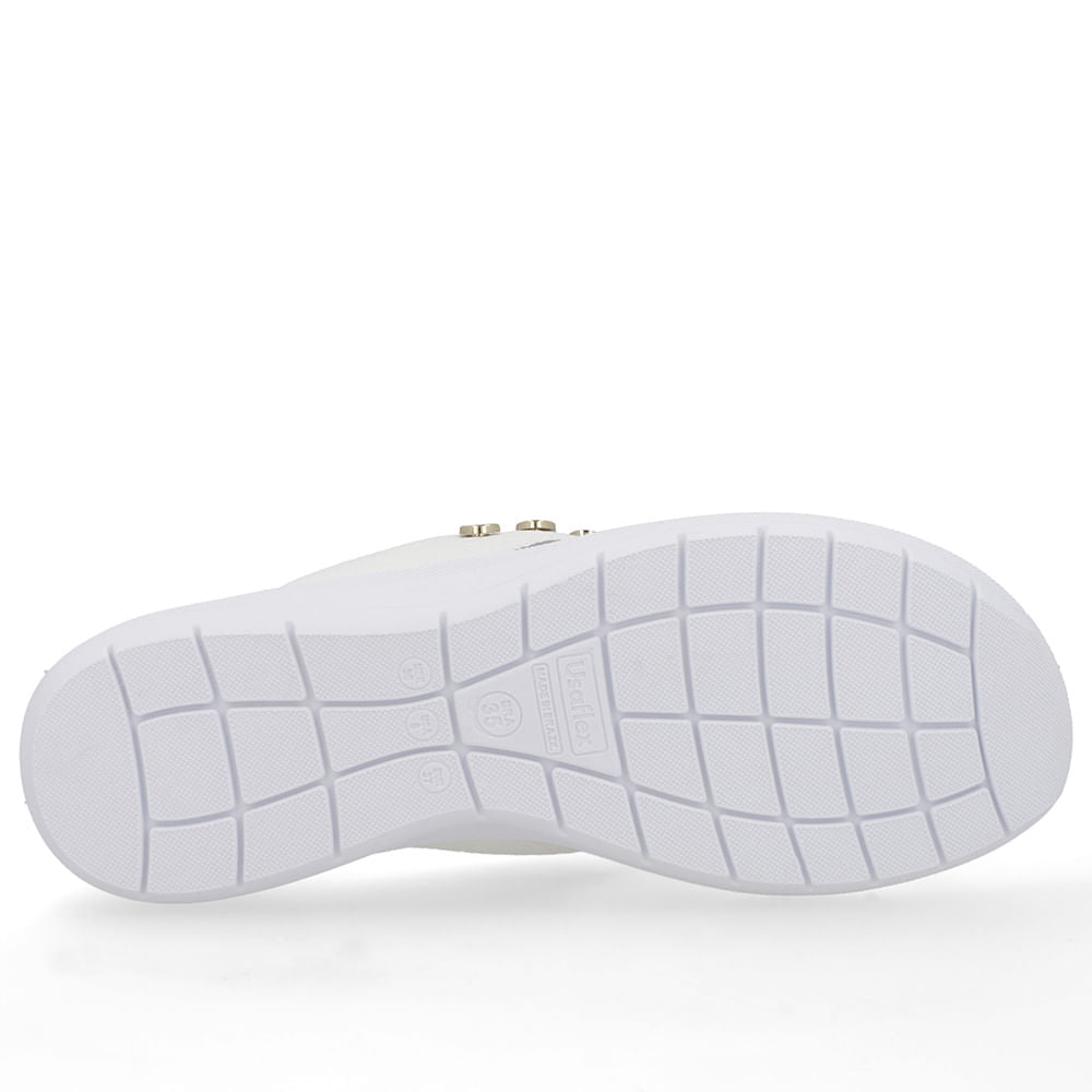 Chinelo Plataforma Couro