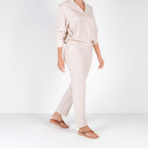Chinelo Plataforma Couro