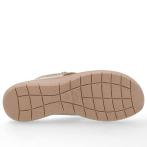 Chinelo Plataforma Couro