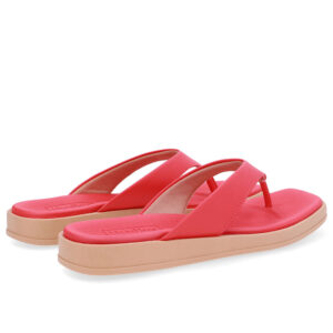 Chinelo Salto Baixo Couro