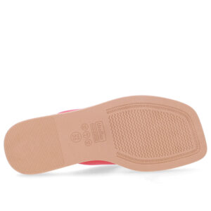 Chinelo Salto Baixo Couro