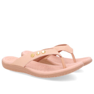 Chinelo Rasteiro Couro
