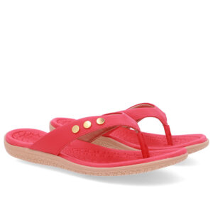 Chinelo Rasteiro Couro