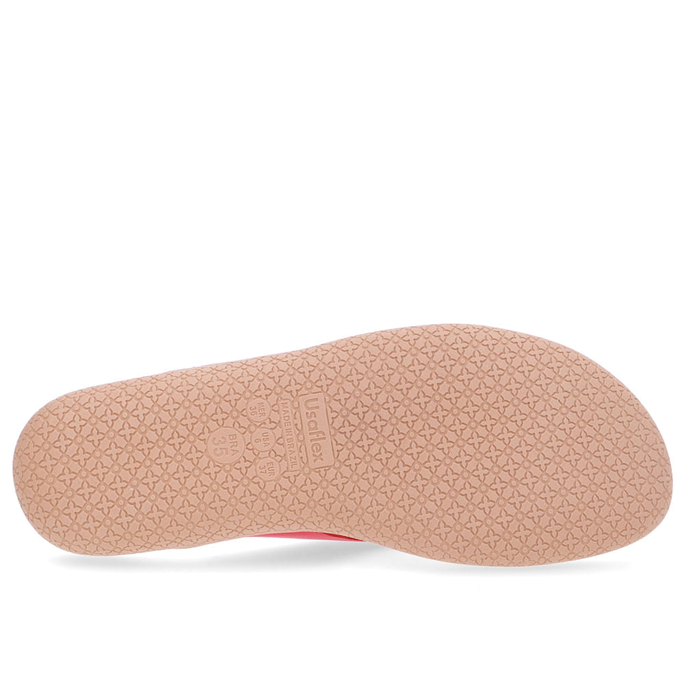 Chinelo Rasteiro Couro