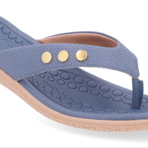 Chinelo Rasteiro Couro