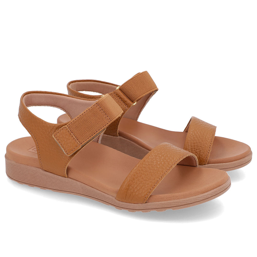 Sandália Casual Couro