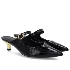 Mule Verniz Croco Salto Kitten Tira