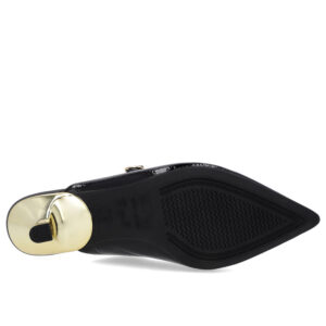 Mule Verniz Croco Salto Kitten Tira