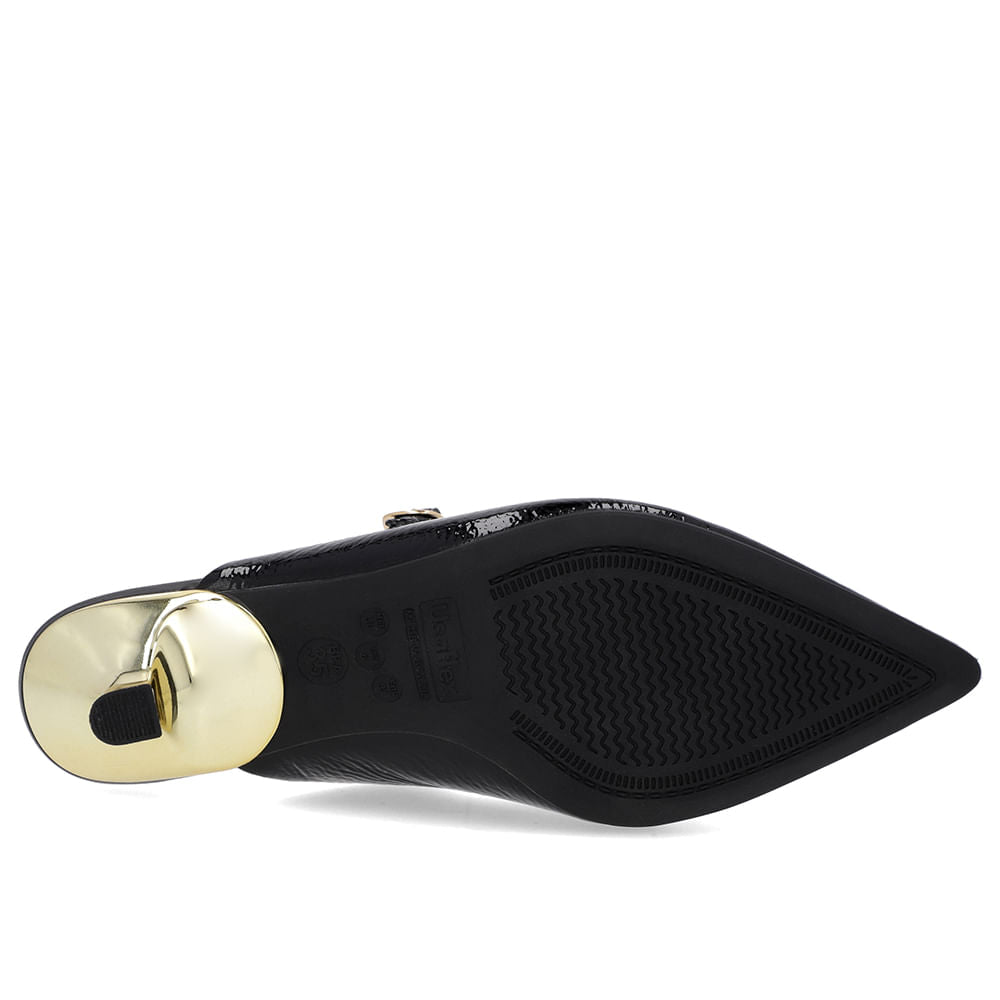 Mule Verniz Croco Salto Kitten Tira