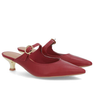 Mule Verniz Croco Salto Kitten Tira