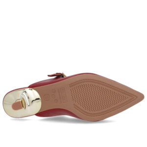 Mule Verniz Croco Salto Kitten Tira