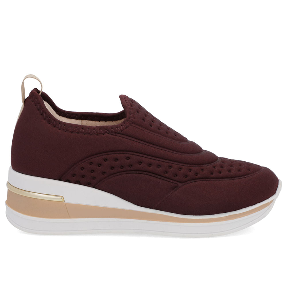 Tênis Casual Elastano Detalhes