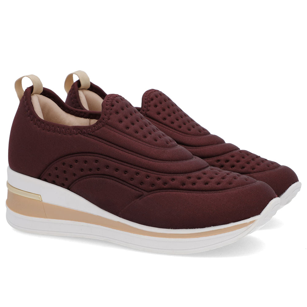 Tênis Casual Elastano Detalhes
