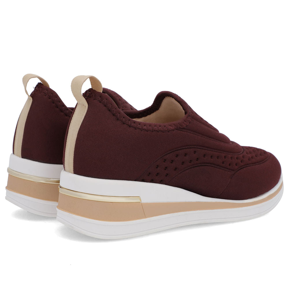 Tênis Casual Elastano Detalhes