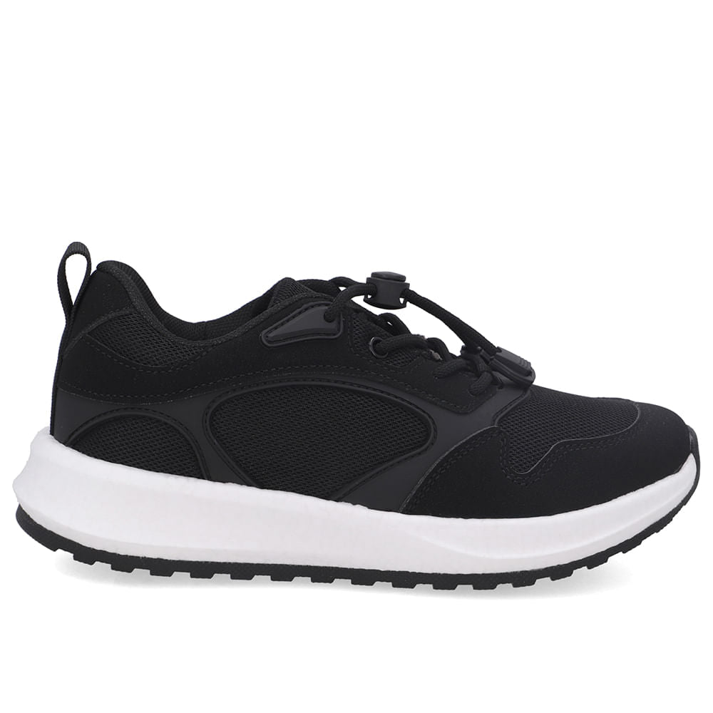 Tênis Poofy Tecido Off White Cadarço Elástico