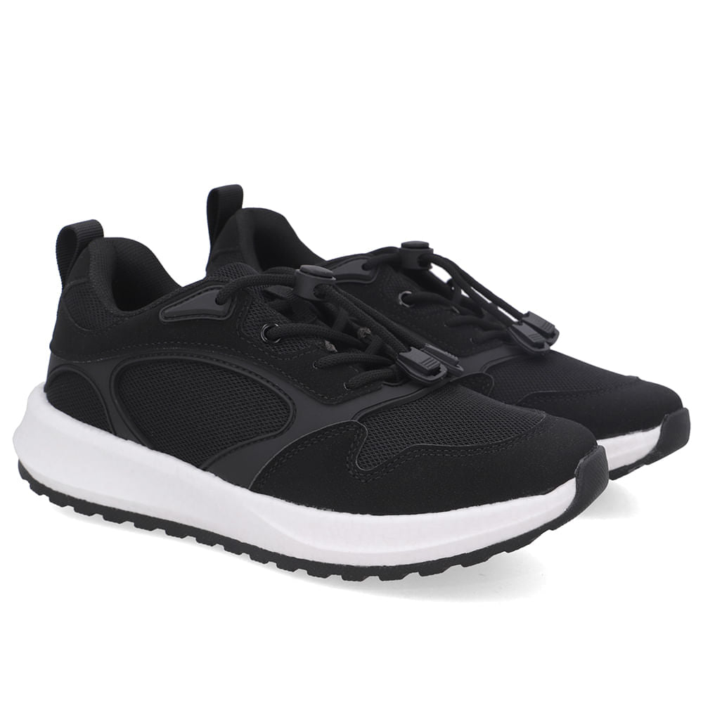 Tênis Poofy Tecido Off White Cadarço Elástico