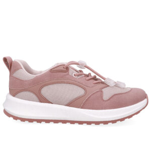 Tênis Poofy Tecido Off White Cadarço Elástico