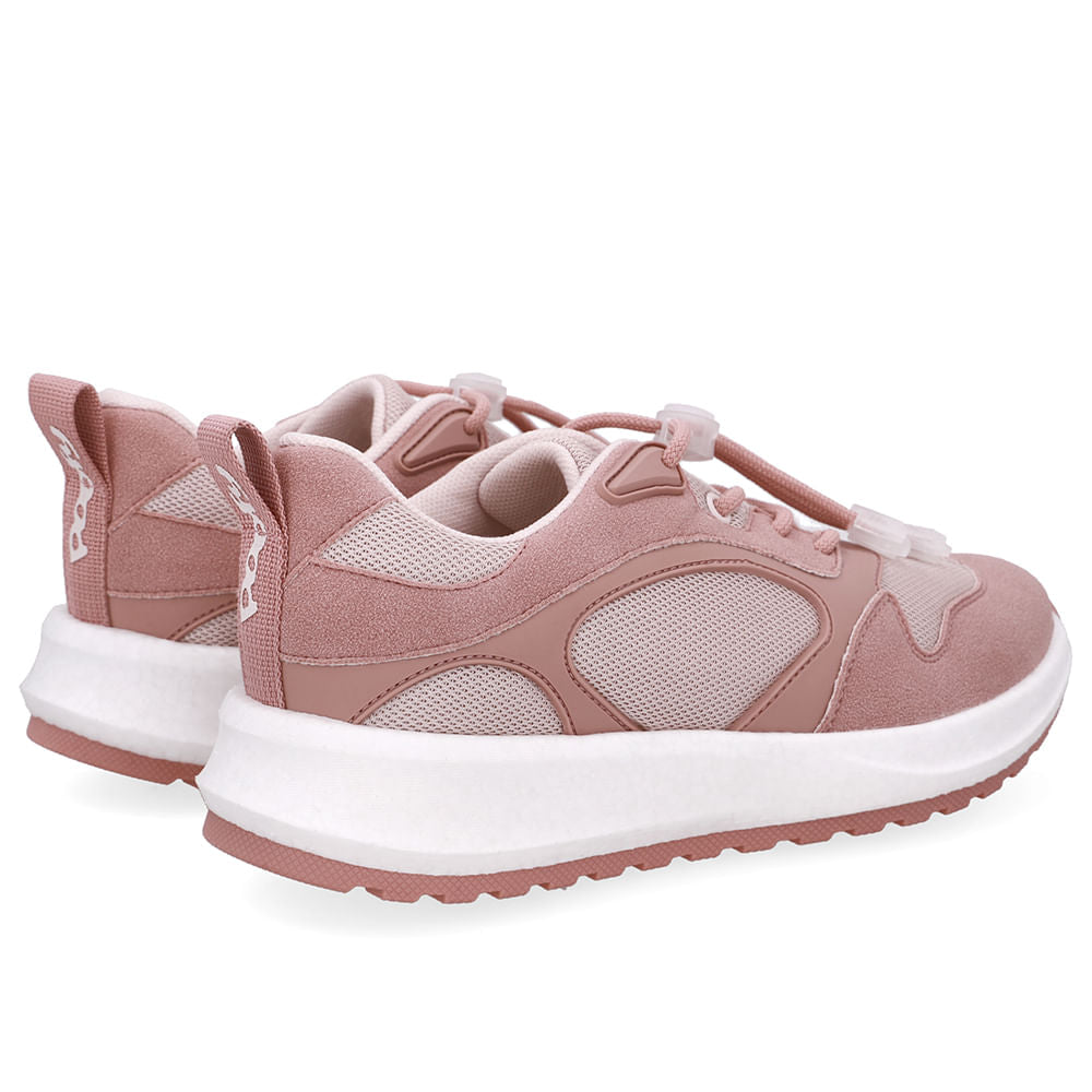 Tênis Poofy Tecido Off White Cadarço Elástico