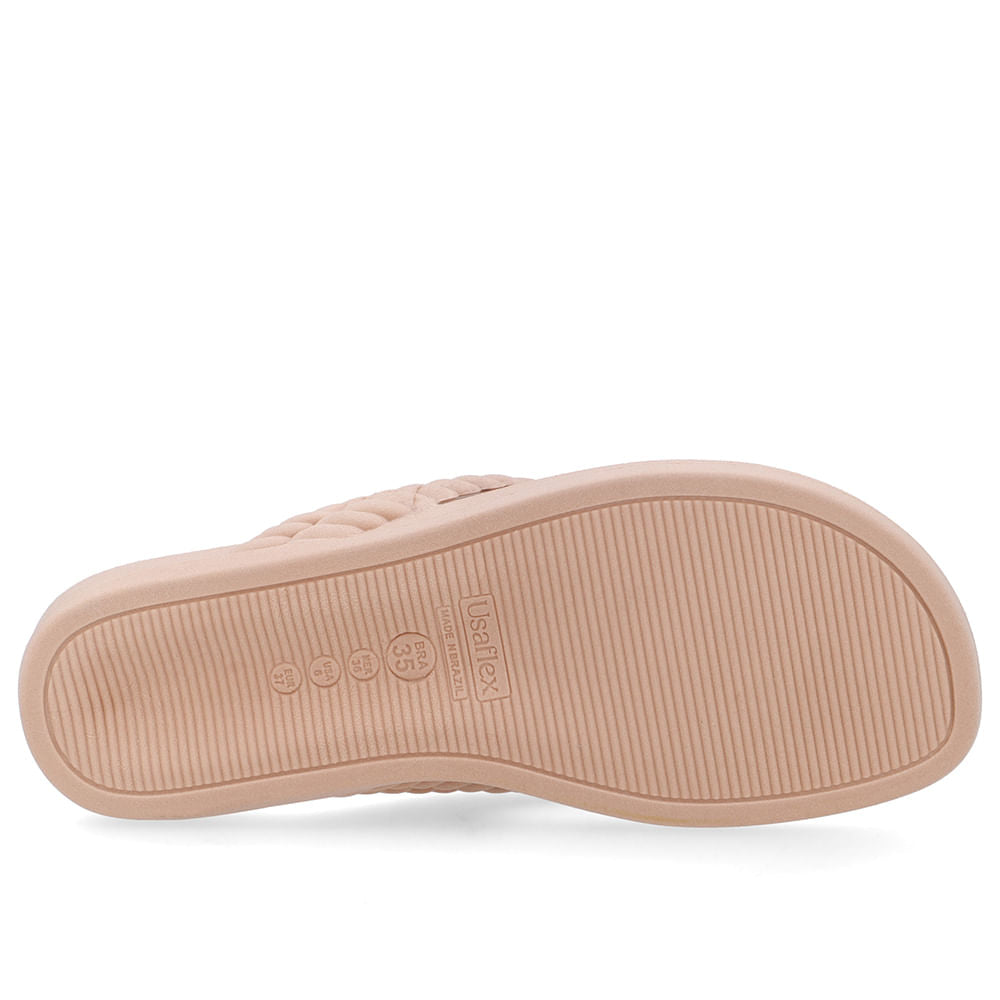 Chinelo Poofy Tira Trabalhada