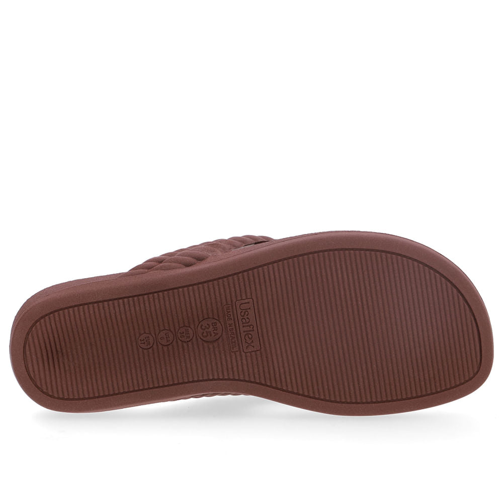 Chinelo Poofy Tira Trabalhada