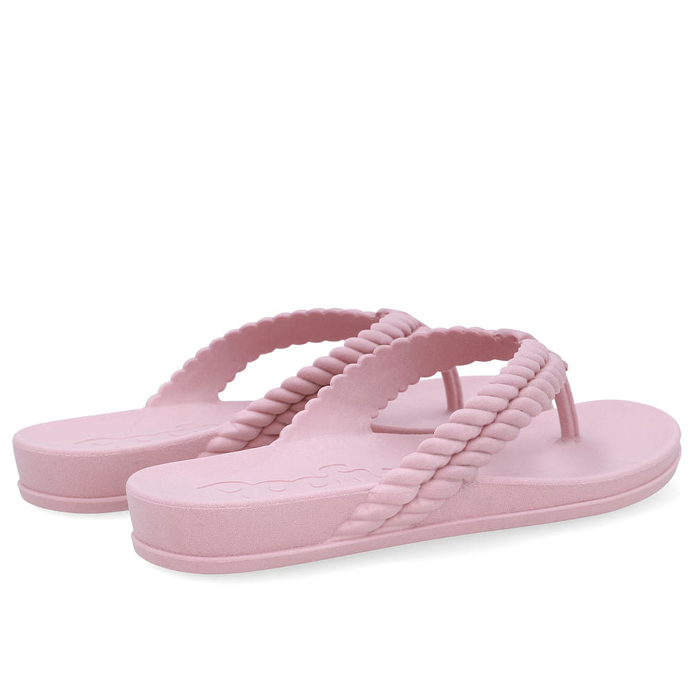 Chinelo Poofy Tira Trabalhada