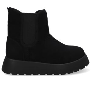 Bota Poofy Tecido Forrada