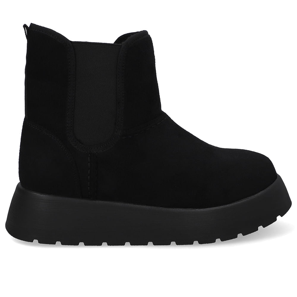 Bota Poofy Tecido Forrada