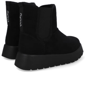 Bota Poofy Tecido Forrada
