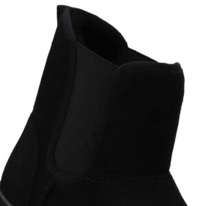 Bota Poofy Tecido Forrada