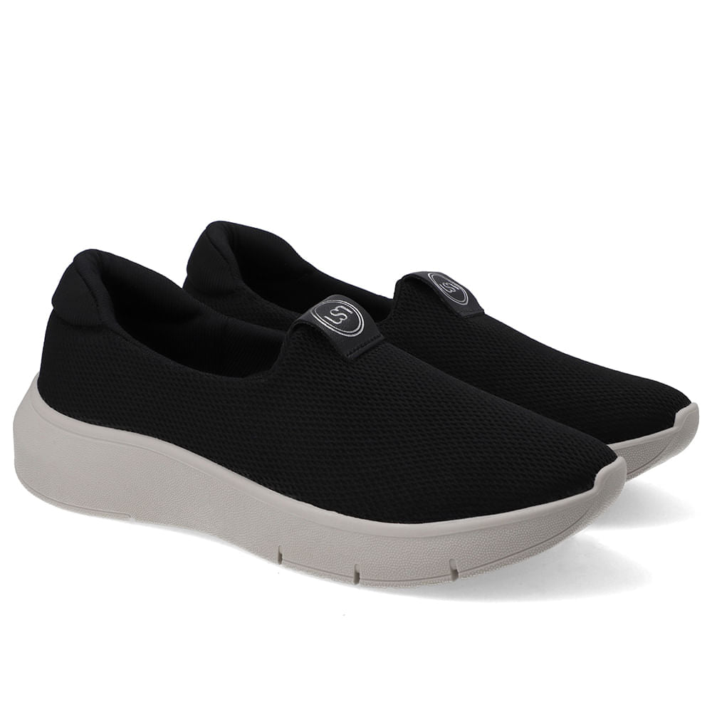Tênis Tecido Slip On