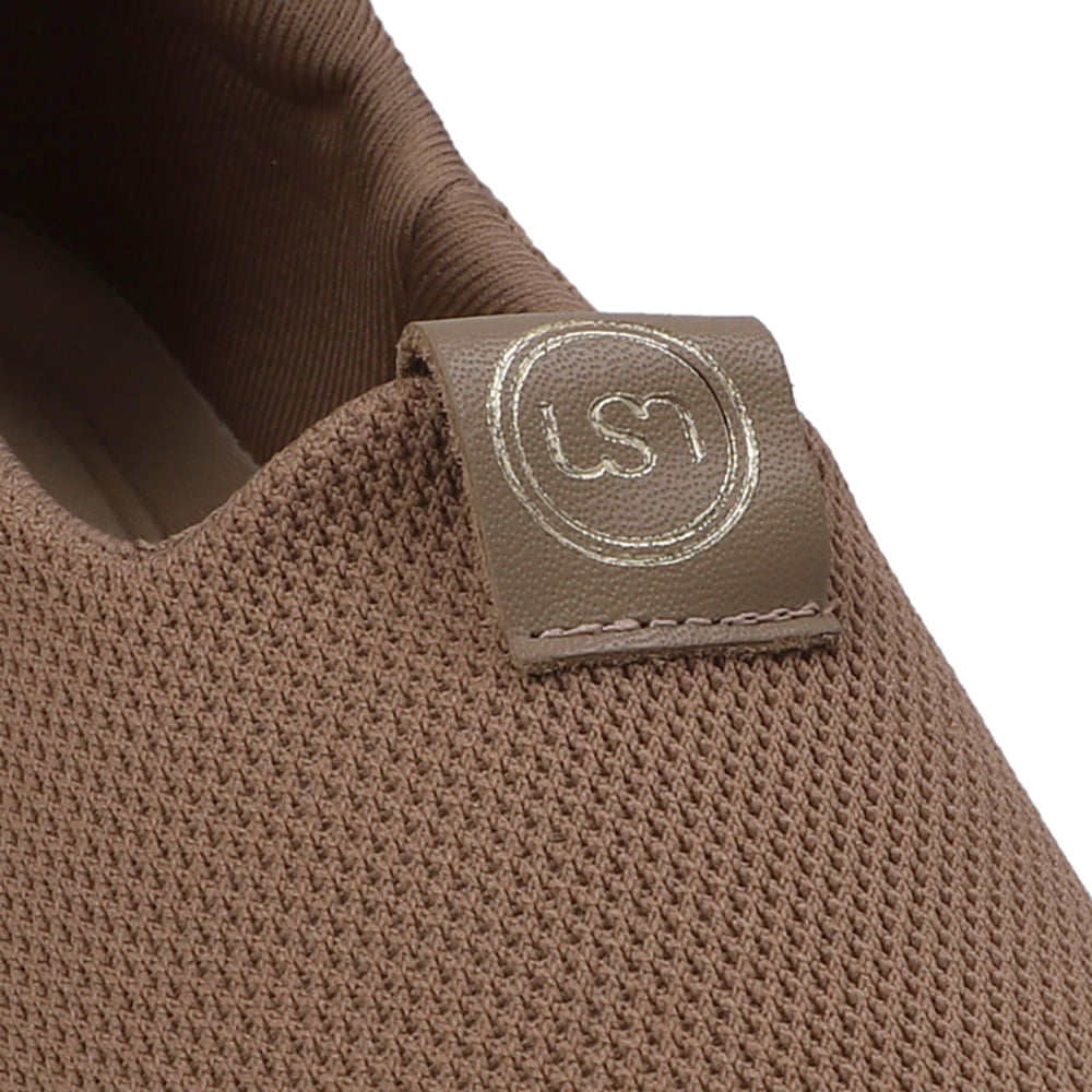 Tênis Tecido Slip On