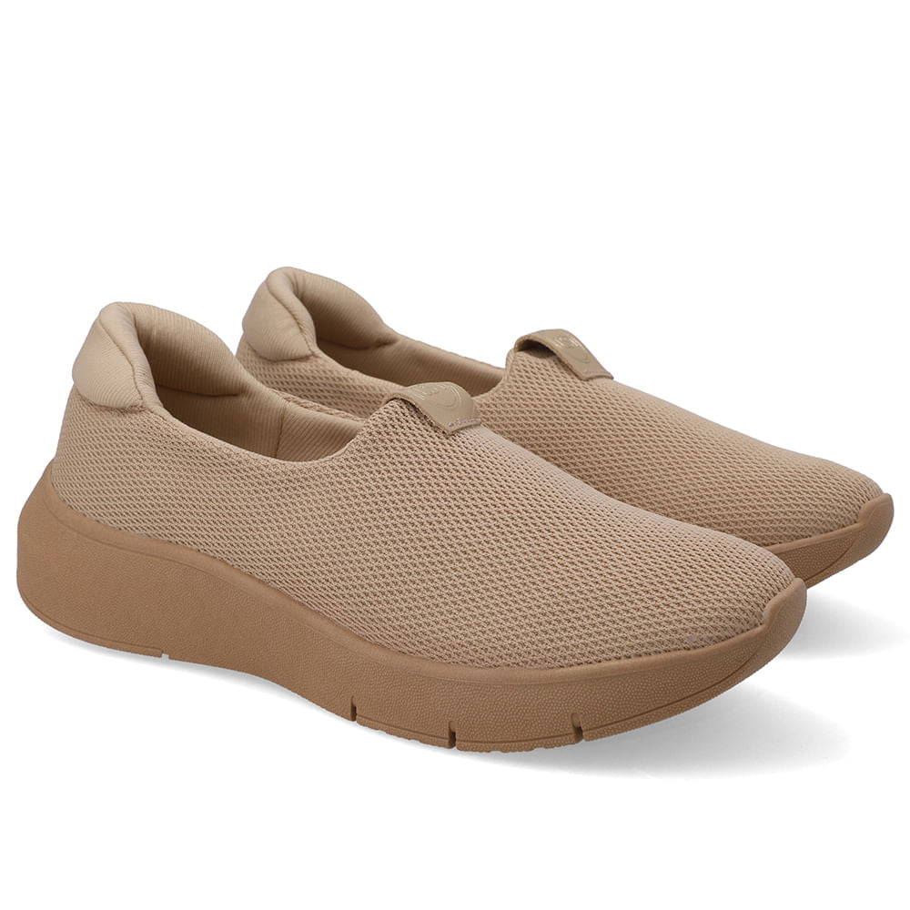 Tênis Tecido Slip On