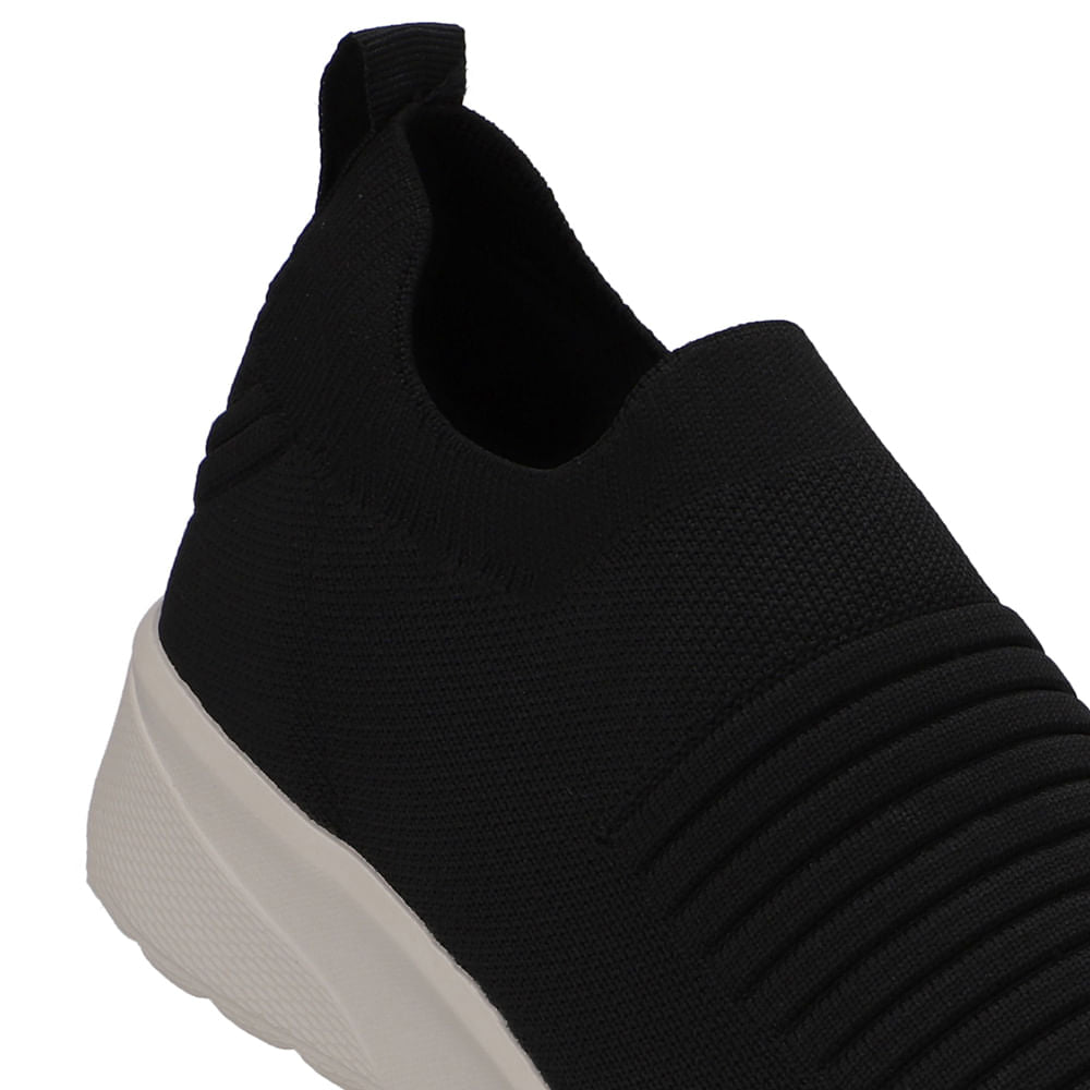 Tênis Slip On Tricot Casual