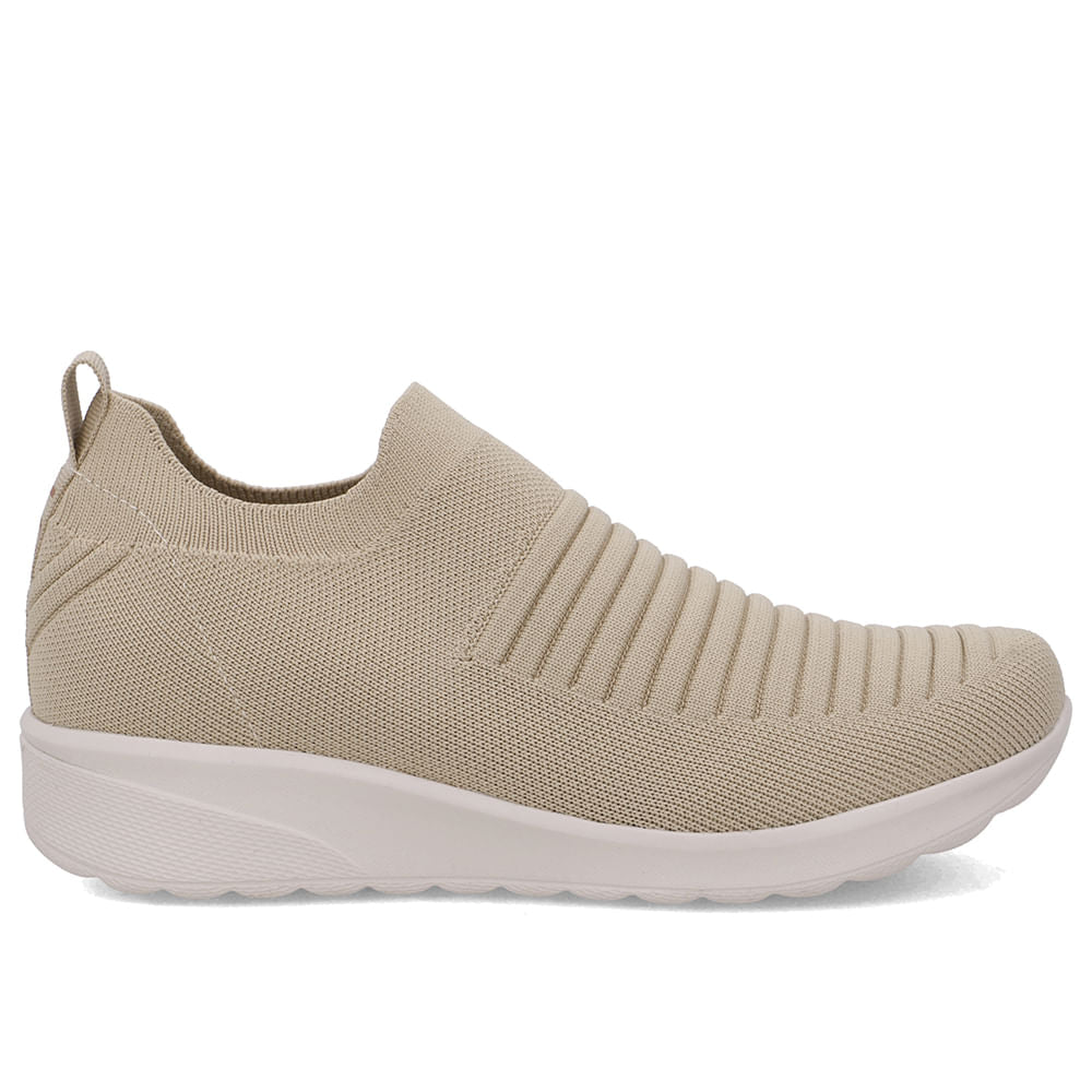 Tênis Slip On Tricot Casual