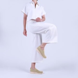 Tênis Slip On Tricot Casual