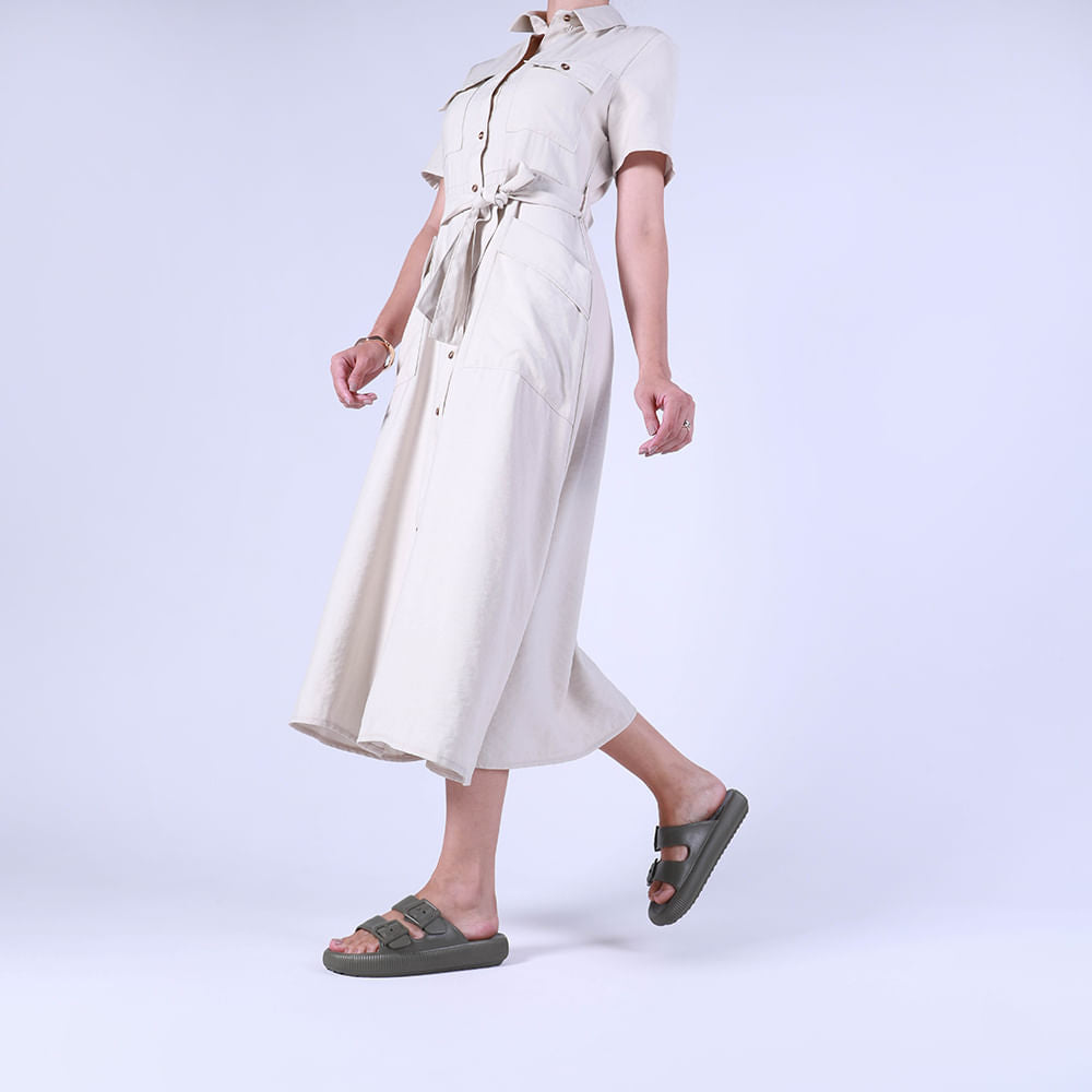 Slide Plataforma Poofy Eva Fivela
